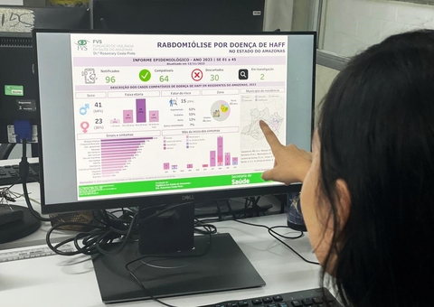 Amazonas acumula 96 notificações de doença da urina preta