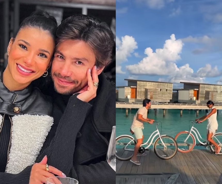 Mariano surpreende Jakelyne com pedido de casamento em viagem às Maldivas