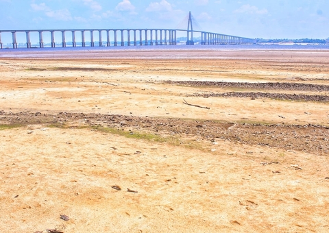 Rio Negro volta a estar abaixo dos 13 metros em Manaus