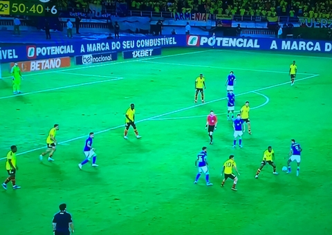De virada, Colômbia vence o Brasil por 2 a 1 nas Eliminatórias da Copa
