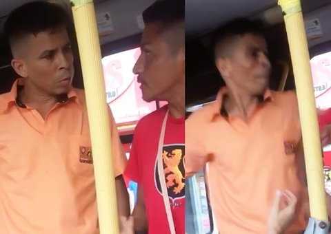 Motorista de ônibus soca passageiro durante discussão em Manaus; vídeo