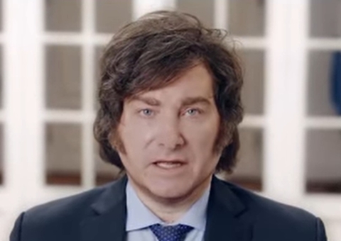 Lideranças parabenizam Milei por vitória na Argentina