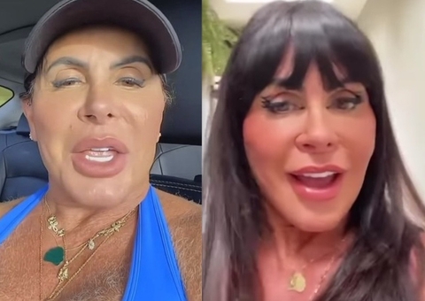 Gretchen dá início a depilação a laser nos seios após críticas