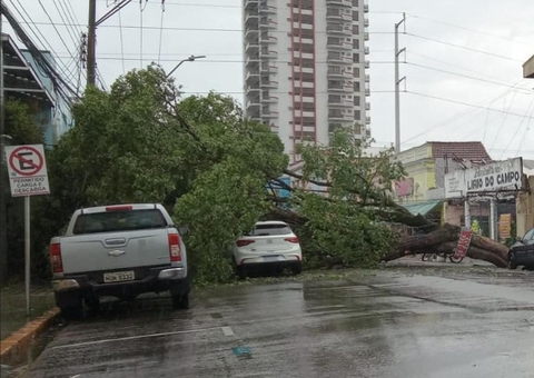 Desabamento e mais: Manaus registra 16 ocorrências durante chuva nesta segunda