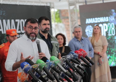 Wilson Lima anuncia “Programa Amazonas 2030” para combater desmatamento