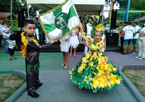 Instituto Reino do Amanhã encerra ano com desfile no Morro da Liberdade em Manaus