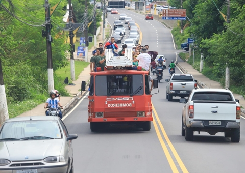 Carreata em homenagem aos campeões do Parapan-Americano é realizada em Manaus