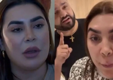 Naiara Azevedo mostra hematomas e diz que ex-marido controlava dinheiro do casal