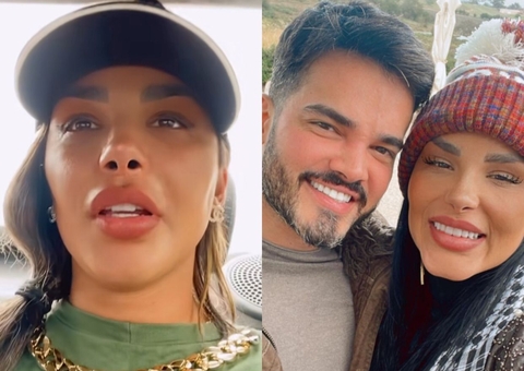 Chorando, Jenny Miranda anuncia fim do casamento com médico Fábio Gontijo