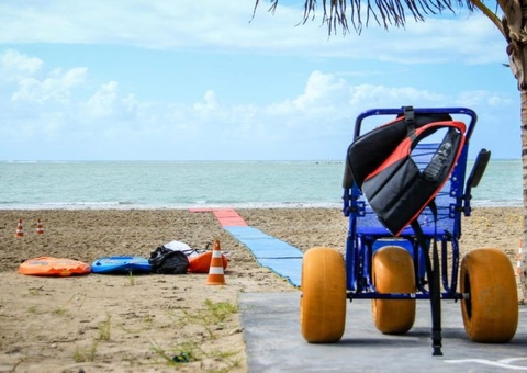 PL prevê acessibilidade para PCDs na praia da Ponta Negra