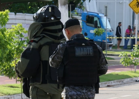 Artefato encontrado em frente a condomínio de Manaus não era explosivo; vídeo