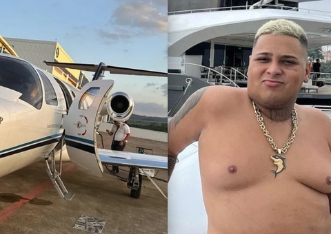 MC Ryan SP, do hit 'Tubarão Te Amo', tenta se jogar de avião durante crise