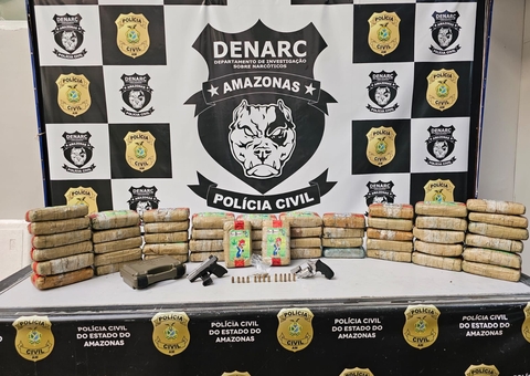 Homem é preso com drogas avaliadas em mais de R$ 400 mil em Manaus