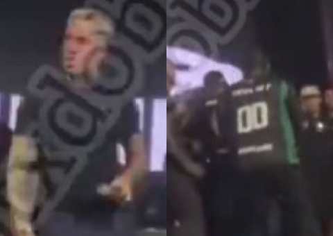 MC Daniel sai escoltado de show após confusão; Vídeo