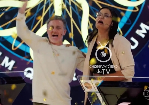 Luciano Huck entrega prêmio de R$ 1 milhão do 'Quem Quer Ser um Milionário' pela primeira vez
