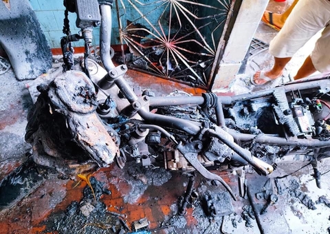 Incêndio em oficina deixa proprietário ferido no Amazonas