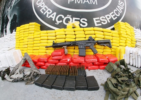 Colombiano é preso com mais de 1 tonelada de cocaína no Amazonas