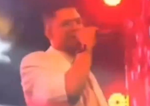 Vídeo mostra momento em que cantor gospel Pedro Henrique infarta durante show