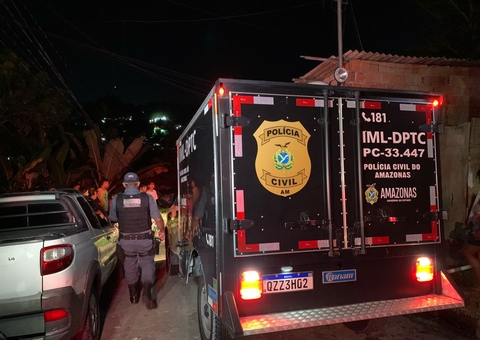 Mulher tem olhos vendados por criminosos enquanto marido é executado no Gilberto Mestrinho