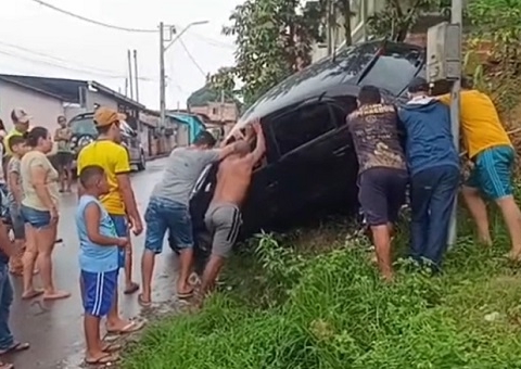 Motorista de app cai em emboscada e é baleado ao aceitar corrida no Jorge Teixeira