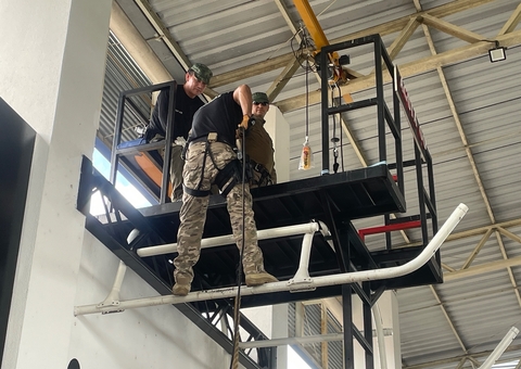 Amazonas adquire equipamento de simulação de rapel para resgate de vítimas em locais de difícil acesso