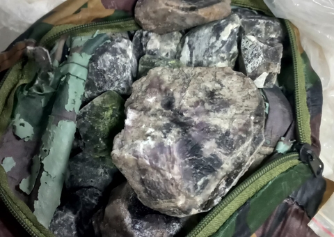 Minérios são apreendidos no interior do Amazonas