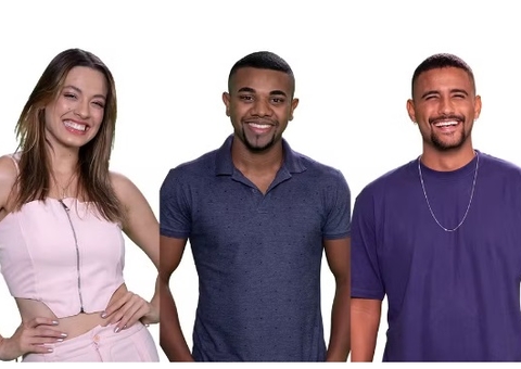 Beatriz, Davi e Pizane estão no paredão do BBB