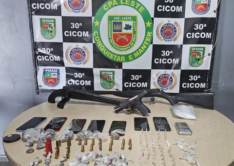 Polícia prende 27 pessoas durante fim de semana no Amazonas