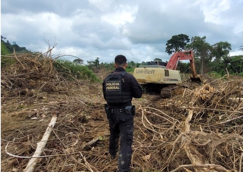 PF interrompe extração ilegal de ouro e cobre no Pará