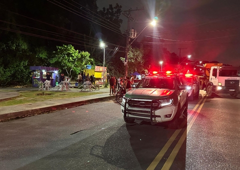 Pistoleiros executam homem e deixam outro baleado em praça na Cidade Nova