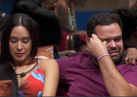 Michel fica aos prantos após votar em Isabelle; cunhã está no paredão