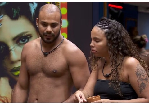 Marcus e Matteus se desentendem antes da festa da Líder Fernanda