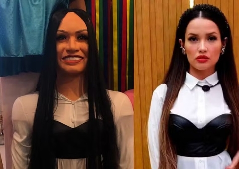 Juliette vira boneca gigante de Olinda e dispara: 'Quem rir não é meu amigo'