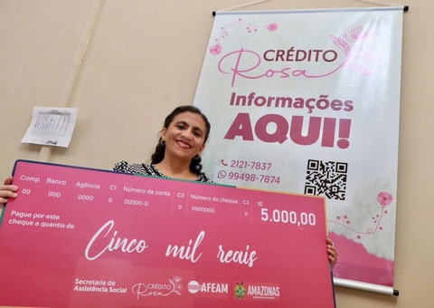 Crédito Rosa oferece a empreendedoras financiamentos de até R$ 21 mil no Amazonas