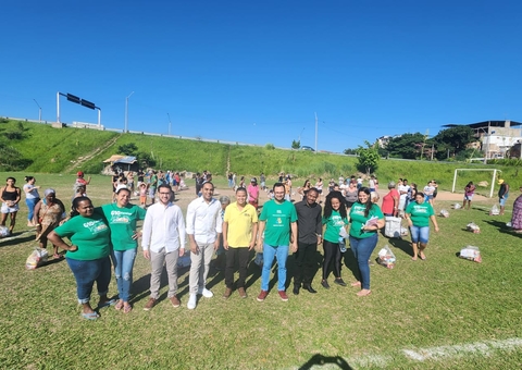 Natal solidário: Ação distribui cestas básicas para 75 famílias em Manaus