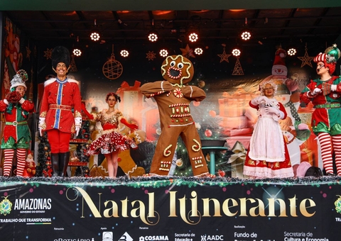 Natal Itinerante encerra com show no Largo São Sebastião; veja programação