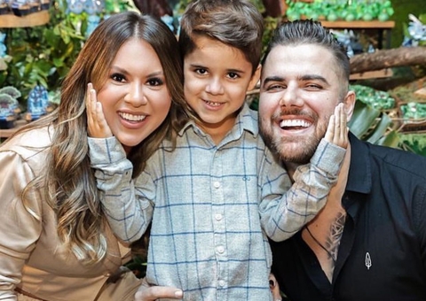 Filho de Zé Neto passa por cirurgia após acidente com anzol 