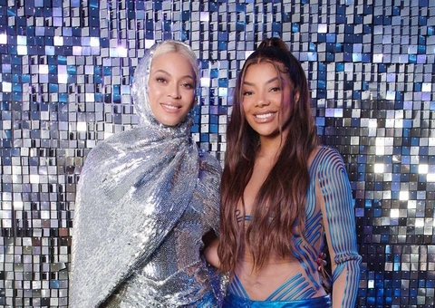 Ludmilla posta fotos ao lado de Beyoncé em Salvador e se declara: ‘Te amo infinito’