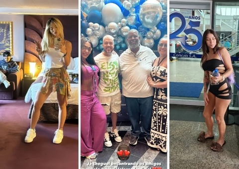 Virgínia, Silvia Abravanel, MC Pipokinha e mais: famosos embarcam no Cruzeiro de Neymar