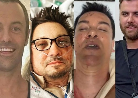 Retrospectiva 2023: Relembre os acidentes dos famosos que chocaram o público