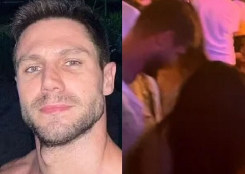 Quem é a morena que recebeu 'sarrada' do ex-BBB Jonas Sulzbach no Réveillon?