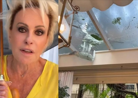 Ana Maria faz apelo após ter mansão estragada por temporal em SP 