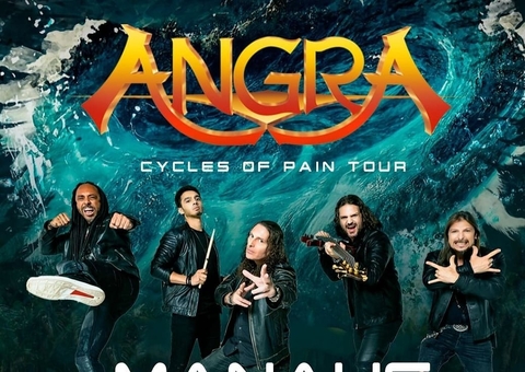 Nova turnê do Angra chega a Manaus em maio