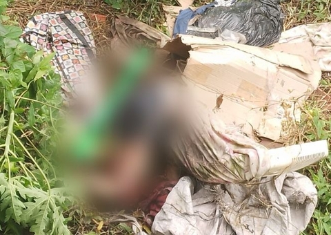 Moradores encontram corpo enrolado em lençol em área de mata no Amazonas