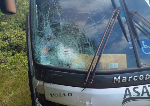 Ciclista morre após ser atropelado por ônibus na BR-174