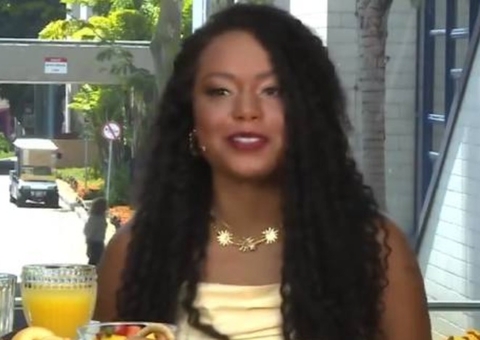 Eliminada do BBB24, Thalyta solta palavrão ao vivo em café com Ana Maria