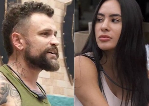 Isabelle se irrita com Vinicius após pressão sobre jogo: 'quero te proteger'