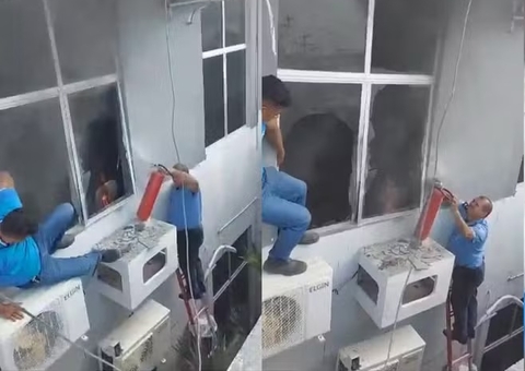 Vídeo: Incêndio atinge gabinete de vereador e servidores são hospitalizados