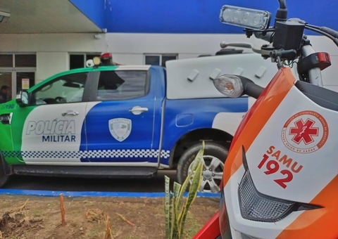 Acidente de moto deixa motociclista ferido em avenida na Cidade Nova