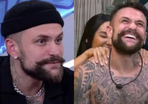 De olho em Isabelle, Vinicius revela affair com cantora após saída do BBB24